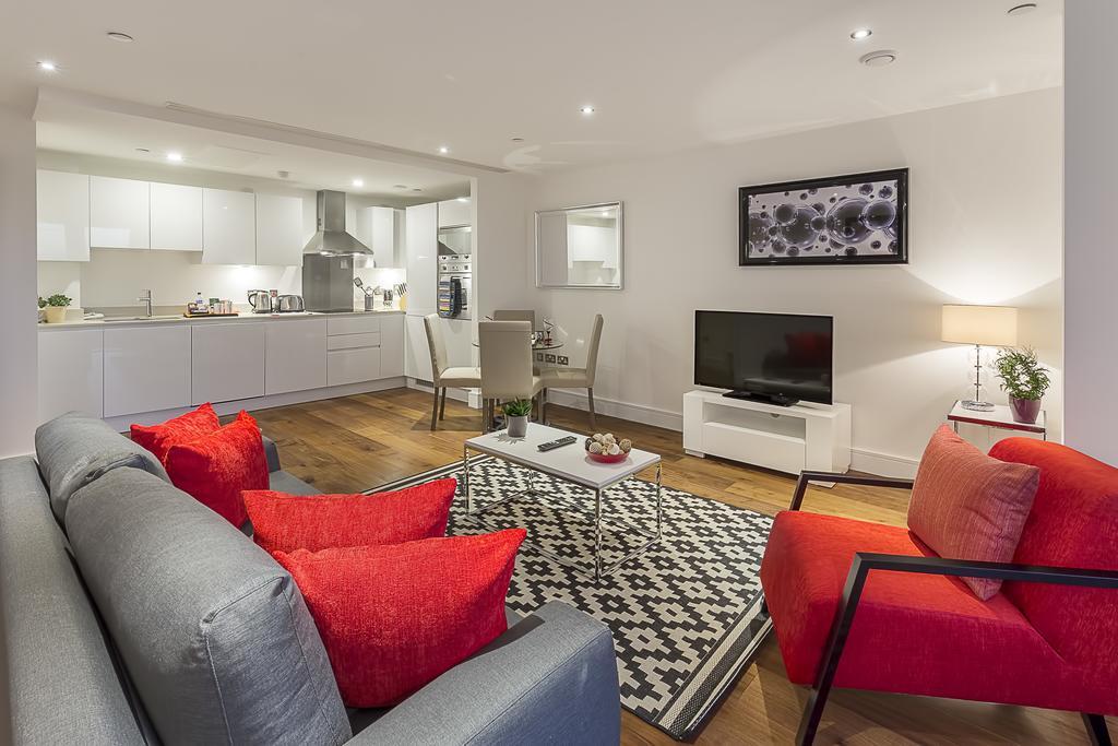 Apartament Lincoln Plaza Londyn Zewnętrze zdjęcie