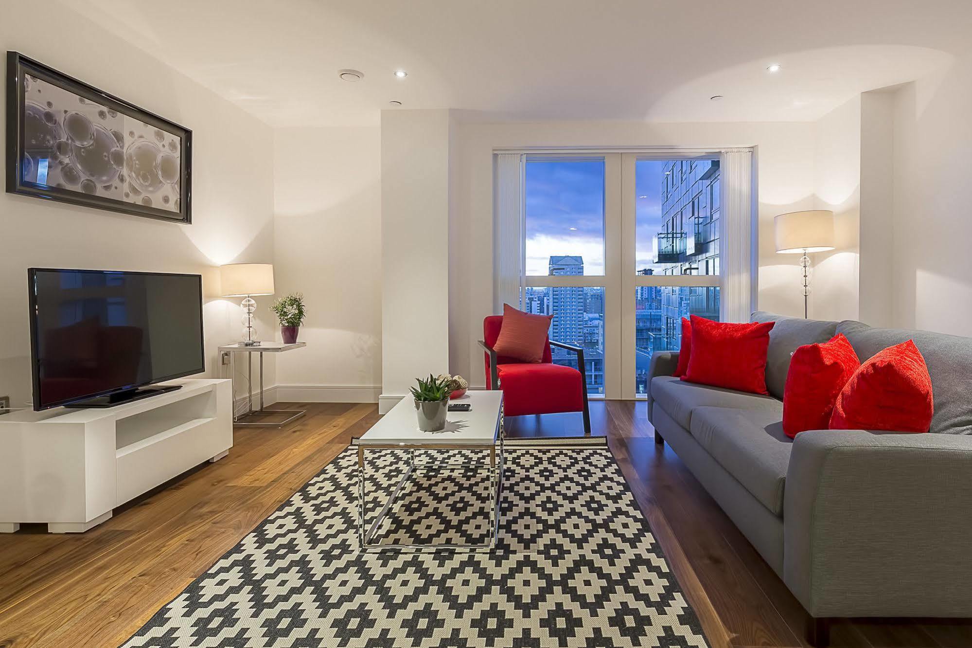 Apartament Lincoln Plaza Londyn Zewnętrze zdjęcie