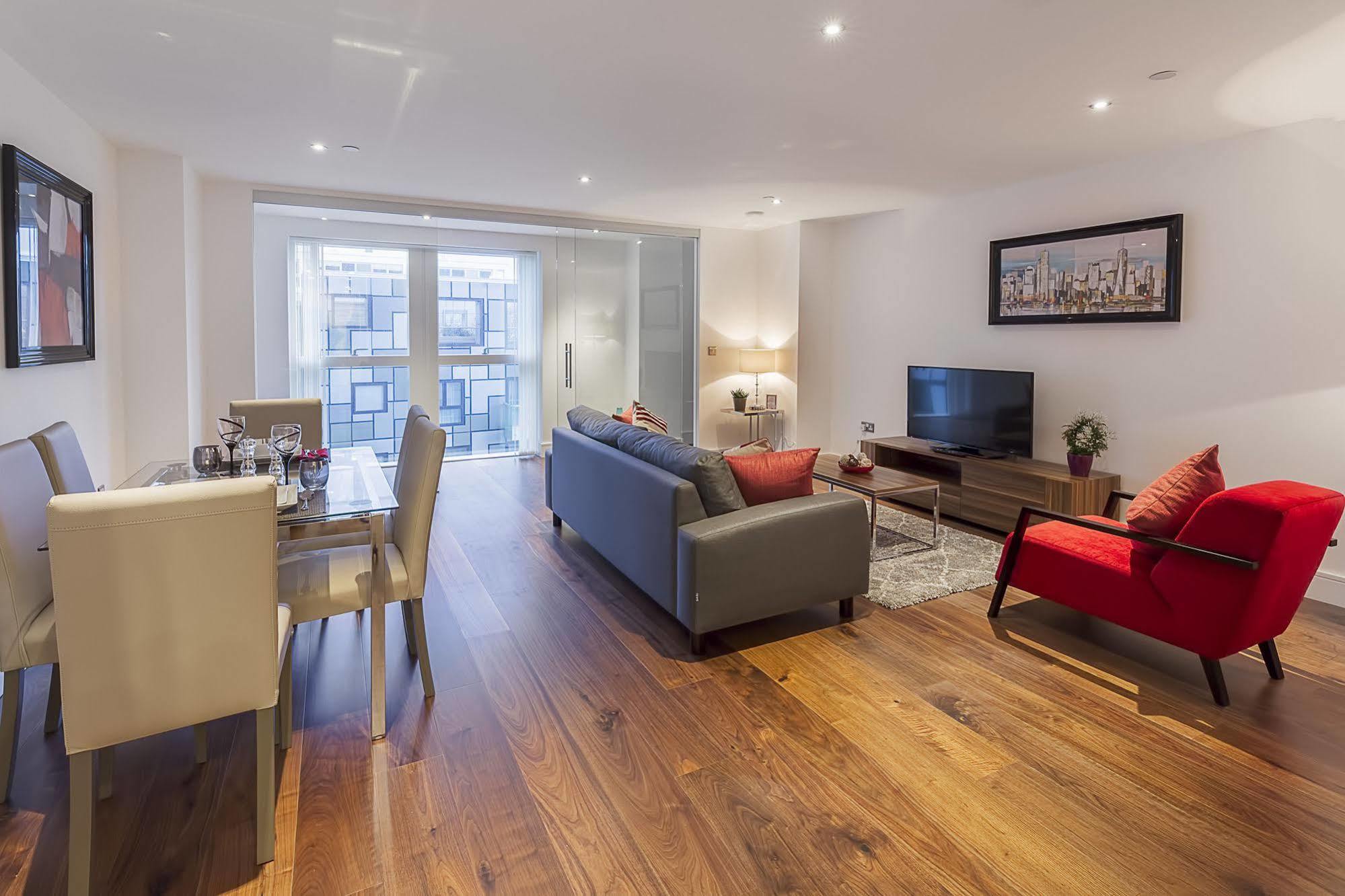 Apartament Lincoln Plaza Londyn Zewnętrze zdjęcie