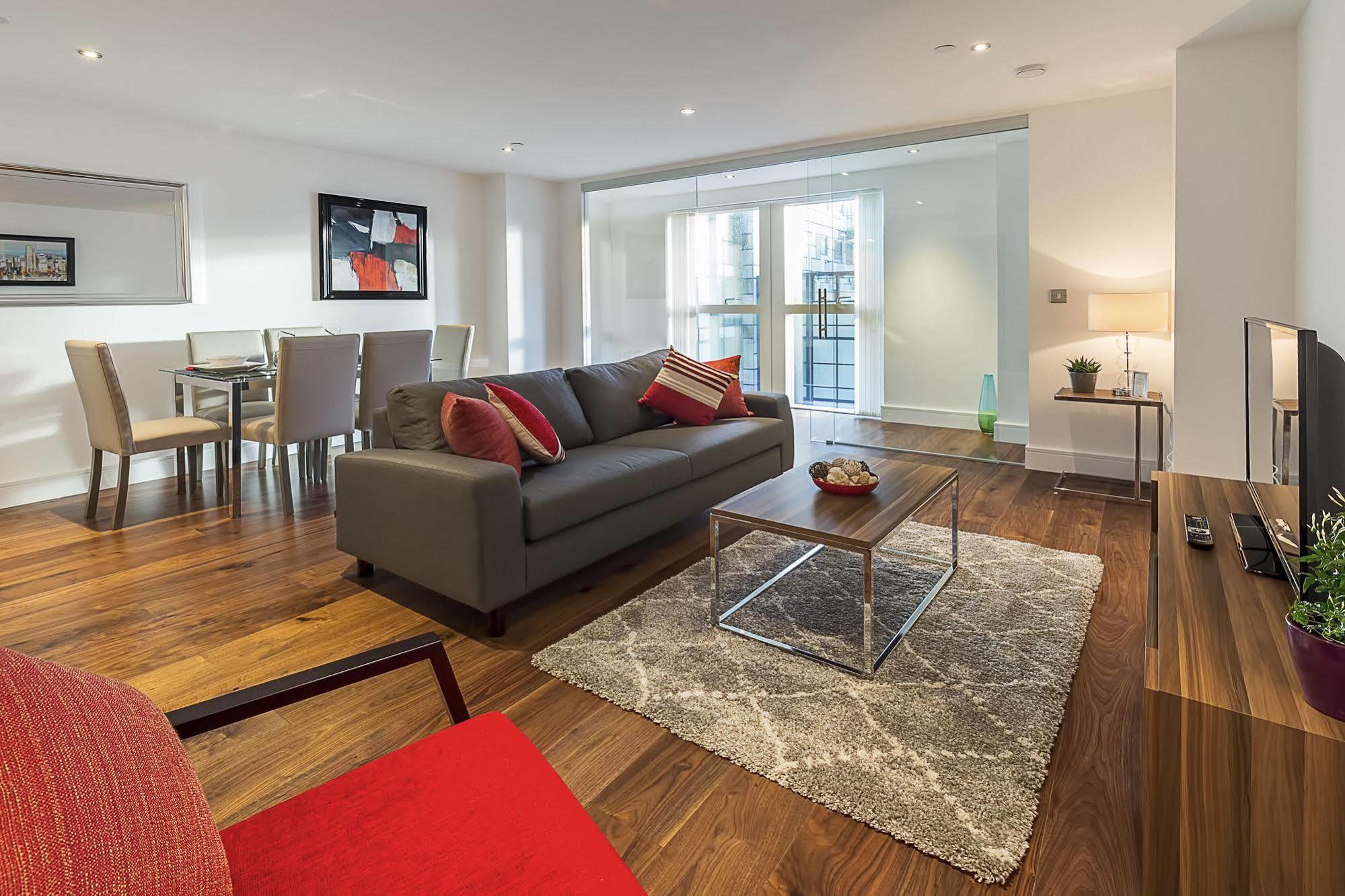 Apartament Lincoln Plaza Londyn Zewnętrze zdjęcie