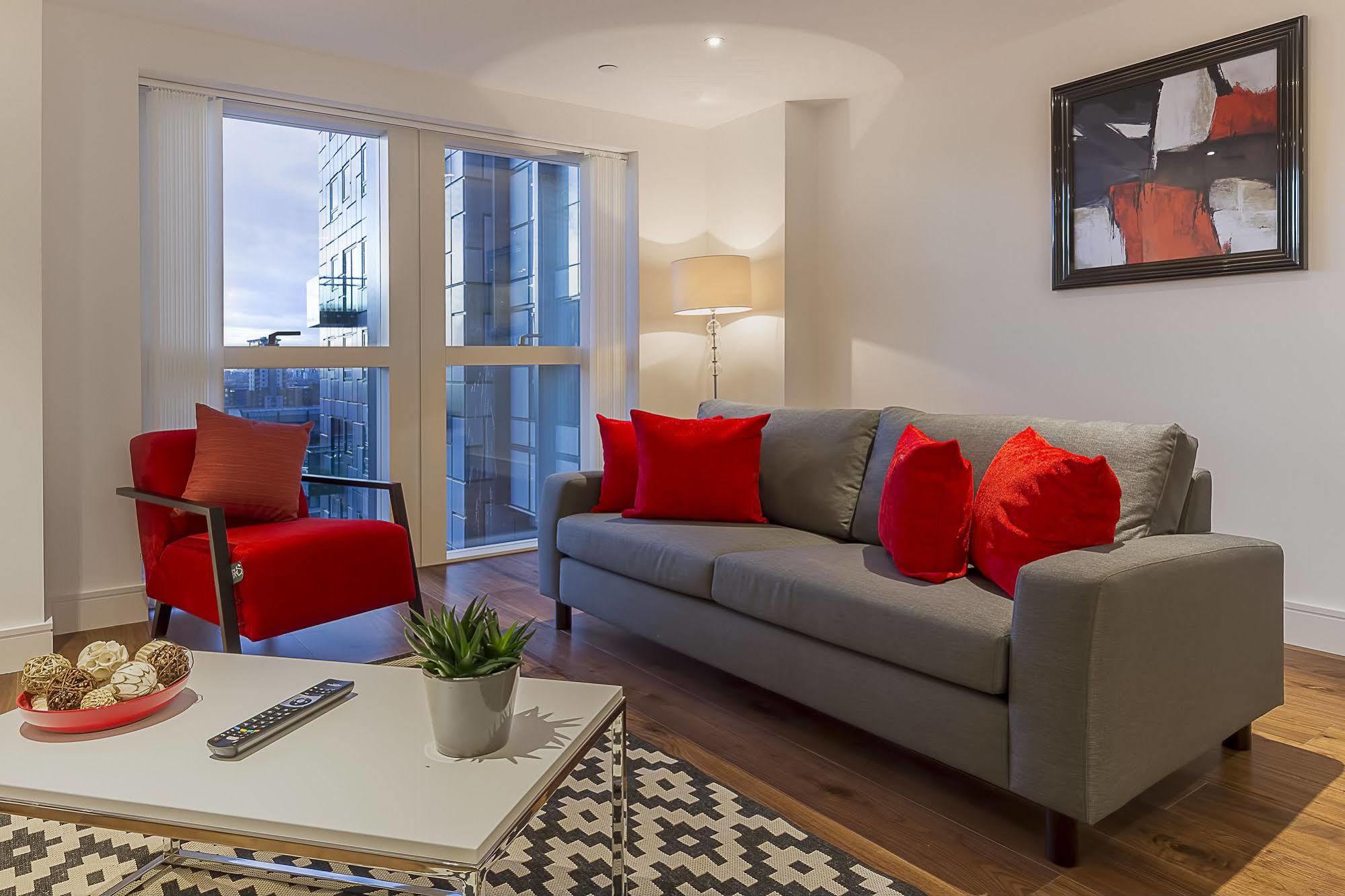 Apartament Lincoln Plaza Londyn Zewnętrze zdjęcie