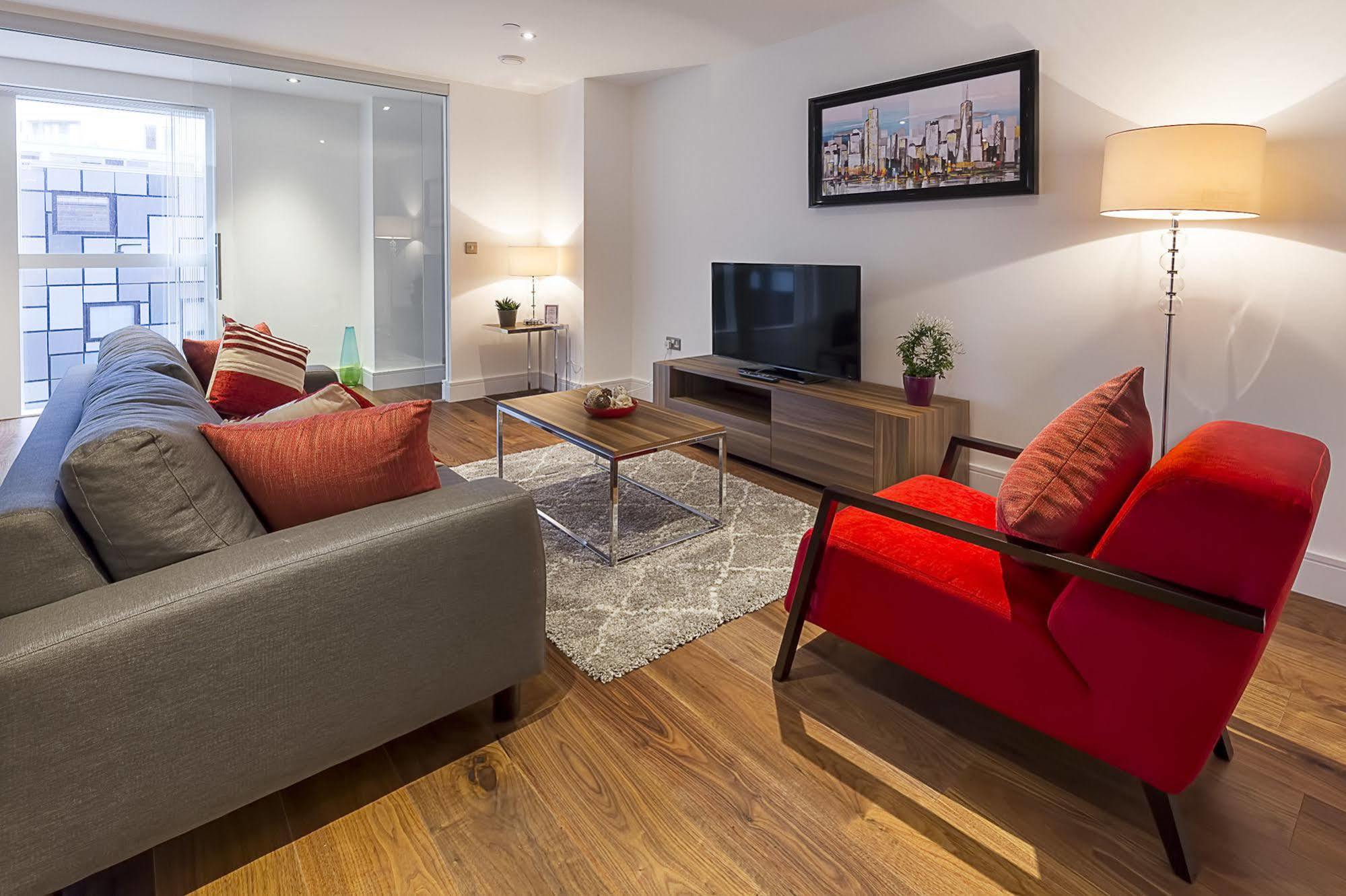 Apartament Lincoln Plaza Londyn Zewnętrze zdjęcie